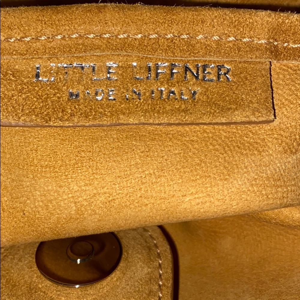 Gold crossbody handbag - Picture 4 of 5